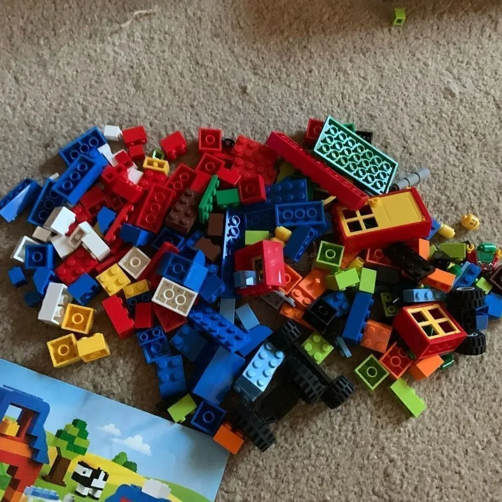Lego 4626 Farm Building Block Set Missing 25 Pieces